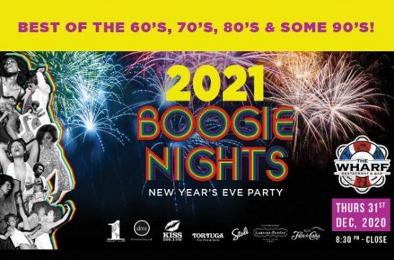 New Year's Eve Boogie Nights on the Waterfront at The Wharf!