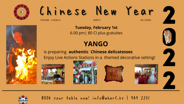 Ring in the Year of the Tiger with Live Action Station in a Themed Setting