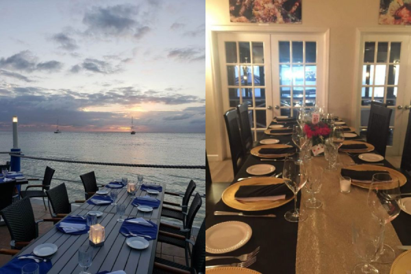The Best Indoor and Outdoor Dining is at The Wharf