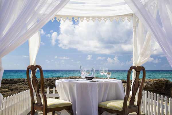 A Snap of A Seaside Gazebo & Glass