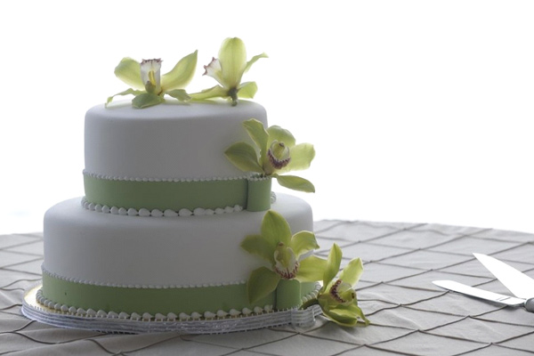 A Wedding Cake, Prepared in the Wharf Restaurant